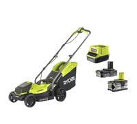 Ryobi OLM1833B Rasaerba Batteria 18V ONE+ 33cm 35Lt Mulching 25-65mm (2.0+4.0)Ah