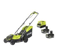 Ryobi OLM1833B Rasaerba Batteria 18V ONE+ 33cm 35Lt Mulching 25-65mm 2x5.0 Ah