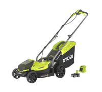 Ryobi OLM1833B Rasaerba Batteria 18V ONE+ 33cm 35Lt Mulching 25-65mm Kit 2.5 Ah