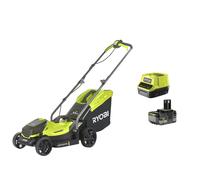 Ryobi OLM1833B Rasaerba Batteria 18V ONE+ 33cm 35Lt Mulching 25-65mm Kit 5.0 Ah