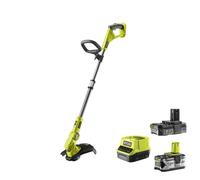 Ryobi OLT1832 Tagliabordi Batteria 18V ONE+ 25/30cm Filo 1.6mm Kit (2.0 + 4.0)Ah