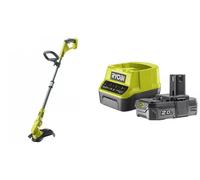 Ryobi OLT1832 Tagliabordi Batteria 18V ONE+ 25/30cm Filo 1.6mm Kit 2.0 Ah
