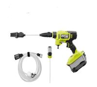 RYOBI One+ HP EZClean Pulitore elettrico senza fili ad acqua fredda 18 V Brushless 600 PSI 0.7 GPM (Solo Strumento)