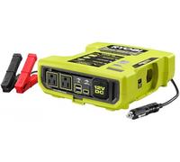 RYOBI ONE+ RYi8030AVNM - Invertitore di potenza automobilistico da 18 V, 800 Watt, max 12 V, con doppia porta USB