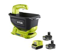 Ryobi OSS1800 Spargitore Sale Semi Batteria 18V ONE+ 2.5-3.5m 4 Litri 2x5.0 Ah