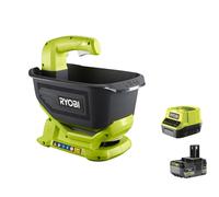 Ryobi OSS1800 Spargitore Sale Semi Batteria 18V ONE+ 2.5-3.5m 4 Litri Kit 5.0 Ah