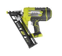 Ryobi R15GN18-0, Groppinatrice Angolata 18V 15GA, Batteria 18V ONE+ Non Inclusa, Compatibile con Groppini Angolati 15GA da 24 a 64mm, con Pulsante LED di Attivazione Incluso