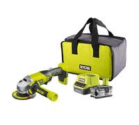 Ryobi R18AG-0 Smerigliatrice Angolare Batteria 18V ONE+ 115mm 7500 rpm Kit 4.0Ah