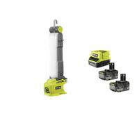 Ryobi R18ALF-0 Lampada LED Ripieghevole Batteria 18V 850 Lumens 5700K 2x5.0 Ah