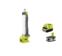 Ryobi R18ALF-0 Lampada LED Ripieghevole Batteria 18V 850 Lumens 5700K Kit 4.0 Ah
