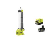 Ryobi R18ALF-0 Lampada LED Ripieghevole Batteria 18V 850 Lumens 5700K Kit 5.0 Ah