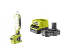 Ryobi R18ALP-0 Torcia Batteria 18V ONE+ 18 LED 900 Lumens 6m 5700K Kit 2.0 Ah