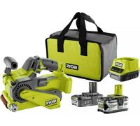 Ryobi R18BS-0 Levigatrice Nastro Batteria 18V ONE+ 76x457mm 250m/min (2.0+4.0)Ah