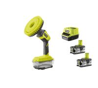 Ryobi R18CPS-0 Spazzola Rotante Batteria 18V ONE+ 15cm 210giri/min Kit 2x4.0 Ah