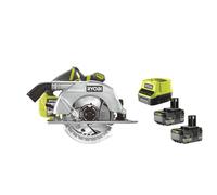 Ryobi R18CS-0 Sega Circolare Batteria 18V ONE+ 165mm 52mm 4700 rpm Kit 2x5.0 Ah