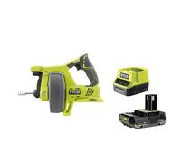 Ryobi R18DA-0 Sturatubi Batteria 18V ONE+ Max Ø50mm Testa Ø16mm 7.6m 2.5 Ah