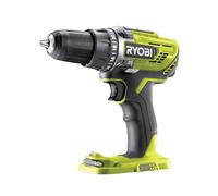 Ryobi R18DD3 - 0 Trapano Avvitatore a Batteria 18V ONE+, Batteria non Inclusa, con Luce LED, 2 Velocità, per Legno e Metallo