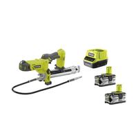 Ryobi R18GG-0 Pistola Grasso Batteria 18V Cartucce 400gr 76cm 690Bar Kit 2x4.0Ah