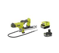 Ryobi R18GG-0 Pistola Grasso Batteria 18V Cartucce 400gr 76cm 690Bar Kit 5.0 Ah