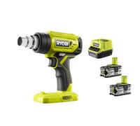 Ryobi R18HG-0 Termosoffiatore Batteria 18V ONE+ 470°C 170lt/min Kit 2x4.0 Ah