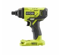 Ryobi R18ID2-0 Avvitatore ad Impulsi 1/4" a Batteria 18V ONE+, per Fissaggio, Batteria Non Inclusa, 3.600 Colpi/Minuto, Velocità a Vuoto 3.200 Giri/Minuto