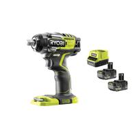 Ryobi R18IW7-0 Avvitatore Impulsi Batteria 18V 1/2" Brushless 270Nm Kit 2x5.0 Ah