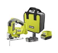 Ryobi R18JS-0 - Batteria per seghetto Alternativo, 18 V, 3000 Giri/min, 25 mm, 2,0 Ah