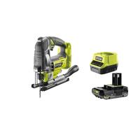 Ryobi R18JS7-0 Seghetto Alternativo Brushless Batteria 18V ONE+ Kit 2.0 Ah