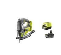 Ryobi R18JS7-0 Seghetto Alternativo Brushless Batteria 18V ONE+ Kit 5.0 Ah