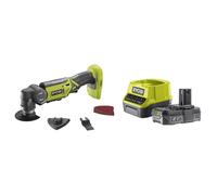 Ryobi R18MT-0 Utensile Multifunzione Batteria 18V Orientabile 3.2° Kit 2.0 Ah