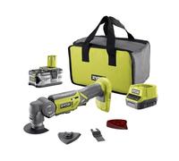 Ryobi R18MT-0 Utensile Multifunzione Batteria 18V Orientabile 3.2° Kit 4.0 Ah
