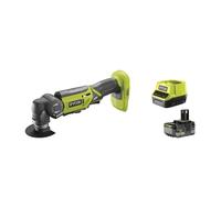 Ryobi R18MT-0 Utensile Multifunzione Batteria 18V Orientabile 3.2° Kit 5.0 Ah