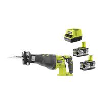 Ryobi R18RS-0 Sega Diritta Gattuccio Batteria 18V ONE+ 2900 rpm Kit 2x4.0 Ah