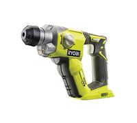 Ryobi R18SDS-0 Tassellatore a Batteria 18V ONE+, Batteria non Inclusa, con Luce LED, Indicato per Forare Pietra e Cemento, e Rimuovere Piastrelle,Verde e Antracite