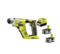 Ryobi R18SDS-0 Tassellatore SDS+ Batteria 18V ONE+ 1.3J 15Nm Kit 2x4.0 Ah
