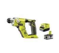 Ryobi R18SDS-0 Tassellatore SDS+ Batteria 18V ONE+ 1.3J 15Nm Kit 4.0 Ah