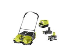 Ryobi R18SW3-0 Spazzatrice Batteria 18V ONE+ 53cm 17 Lt 140 rpm (2.0 + 4.0) Ah