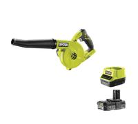 Ryobi R18TB-0 Soffiatore Compatto 18V ONE+ 200 km/h 2.9 m3/min Kit 2.0 Ah