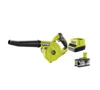 Ryobi R18TB-0 Soffiatore Compatto 18V ONE+ 200 km/h 2.9 m3/min Kit 4.0 Ah