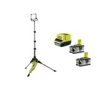 Ryobi R18TL-0 Faro Treppiede Batteria 18V ONE+ 48 LED 2700 Lumens 10m 2x4.0 Ah