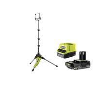 Ryobi R18TL-0 Faro Treppiede Batteria 18V ONE+ 48 LED 2700 Lumens 10m Kit 2.5 Ah