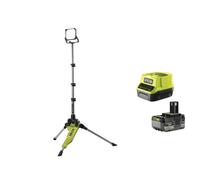 Ryobi R18TL-0 Faro Treppiede Batteria 18V ONE+ 48 LED 2700 Lumens 10m Kit 5.0 Ah