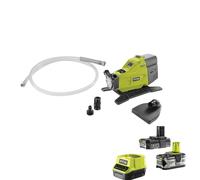 Ryobi R18TP-0 Pompa Superficie Batteria 18V ONE+ Acqua 1500 l/h (2.0 + 4.0) Ah