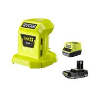 Ryobi R18USB-0 Caricatore USB 2.1/1.0A Batteria 18V ONE+ Kit 2.5 Ah