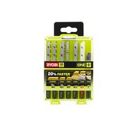 Ryobi RAK10JSBMP Kit 10 Lame Universali Seghetto Alternativo 6/10/14/20/24 TPI