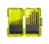 Ryobi RAK19HSS2 Kit 19 Punte HSS Trapano Avvitatore Per Metallo
