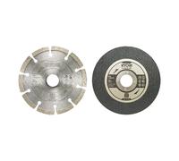 Ryobi RAK6AGD115 Kit 6 Dischi 115mm Smerigliatrice 1 Diamantato 5 Taglio