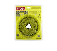 Ryobi Rakscrubm - Spazzola media in nylon, colore: Giallo