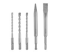 E_0002_S71000084 Ryobi Set di trapani Ryobi RAKSP05 Scalpello Metallo 5 Pezzi Cl