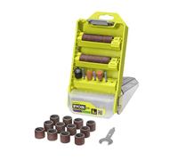 Ryobi Kit di levigatura e smerigliatura RARSGK-27 – 27 accessori, colletto 3,2 mm (1/8")